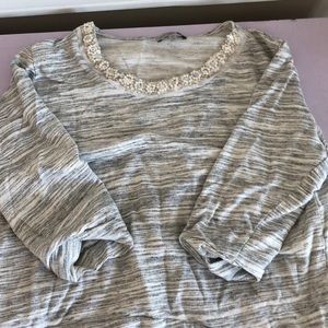 BOGO ON ALL ITEMS sweatshirt with detailed neck